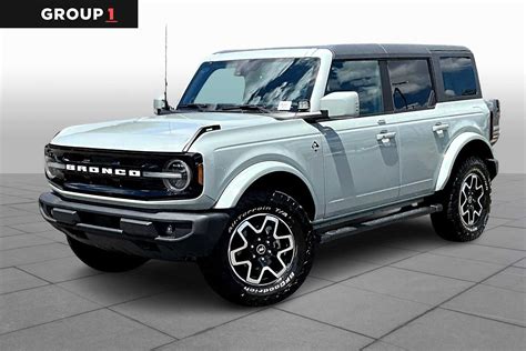 Certified Pre-Owned 2022 Ford Bronco Outer Banks 4 Door SUV in Kennesaw #NLB20640 | Jim Tidwell Ford
