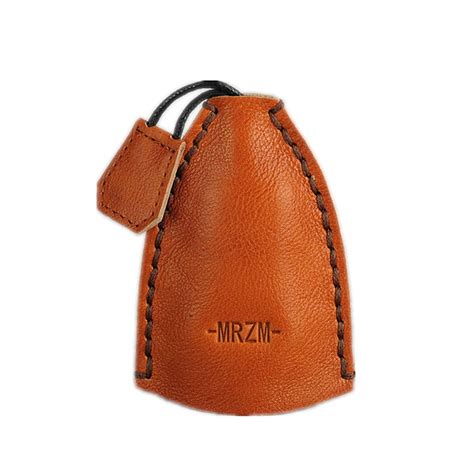 MRZM Genuine Handmade Leather Keychain Loop Key Ring Key FOB Chain Key ...