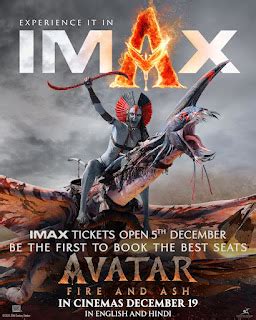 IMAX Opens Advance Booking for Avatar: Fire and Ash on Dec 5