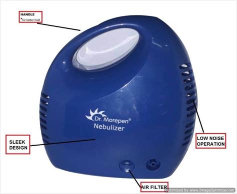 Compressor Nebulizer CN-10 (Blue) Dr Morepen – MedineedsIndia