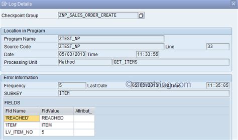 ABAP Check Point Group Transaction SAAB - Making Troubleshooting Easy