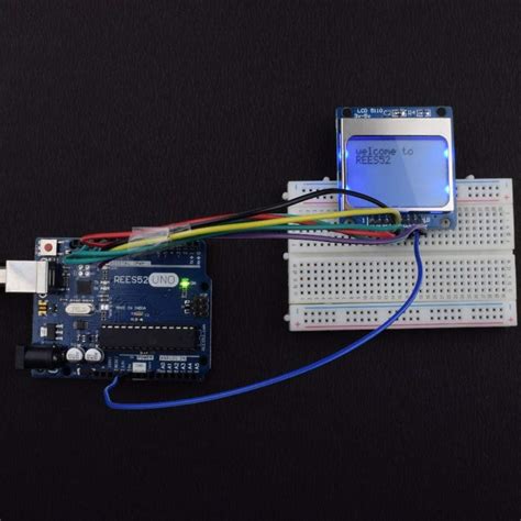REES52 Display Data On LCD Screen By User Interfacing Compatible With ...
