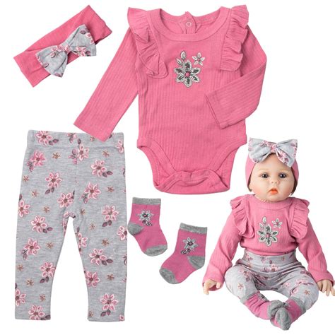 Amazon.com: Reborn Doll Clothes and Accessories Long Sleeve Knitted Top ...