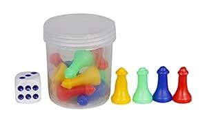 Buy ONE Star Ludo Dice and Tokens Pack of 2 Online at Low Prices in ...