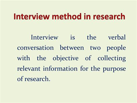 Image result for Interview Method