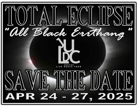 JustUs LDC Presents A Total Eclipse (ALL BLACK ERRTHANG), SUMMIT COUNTY ...