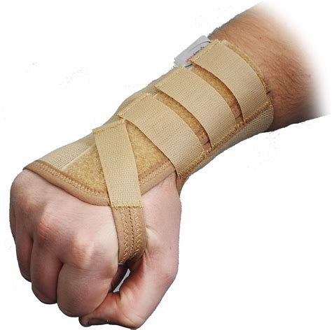 Deluxe Carpal Tunnel NHS Approved Wrist Injury Fracture Support Brace ...
