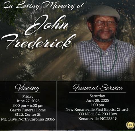 Garris Funeral Home | Mount Olive NC