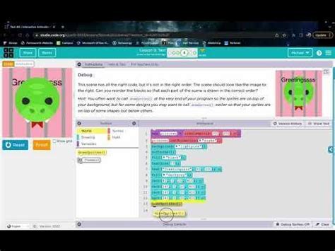 Image result for Code.org Lesson 8 Answers