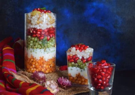 Sabudana khichdi Trifle Recipe by Manisha Mankani - Cookpad