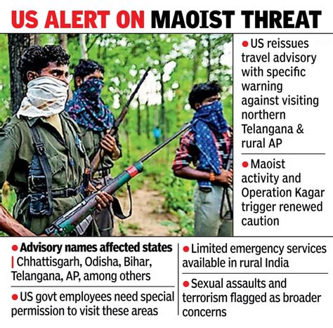 Maoist threat triggers US alert: Northern Telangana, rural Andhra ...