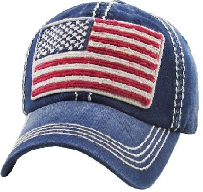 American Flag Cap, Navy