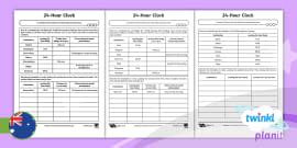 What Is the 24-Hour Clock? | Definition & Examples | Twinkl