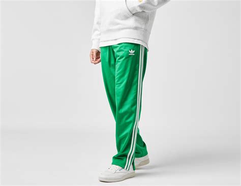 green track pants adidas