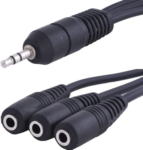 Ugreen 3.5mm Stereo TRRS 4 Pole Plug To 3.5mm Mic & Headset Female Jack ...