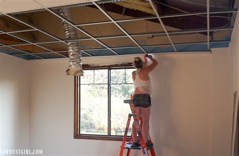 Image result for How to Install Ceiling Grid