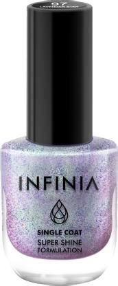 INFINIA Lavender Star - 097 Single Coat Nail Polish with Ultra High ...