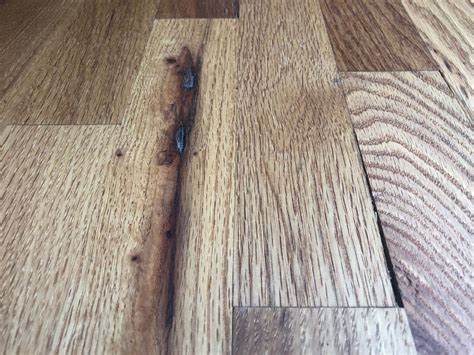 Filling Gaps, Nail Holes, Gouges in Hardwood Floors