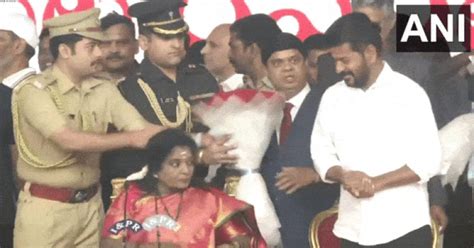 Revanth Reddy takes oath as Telangana Chief Minister; Bhatti Vikramarka ...