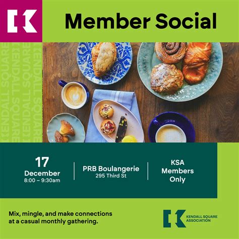 Member Social: December 2025 | Kendall Square