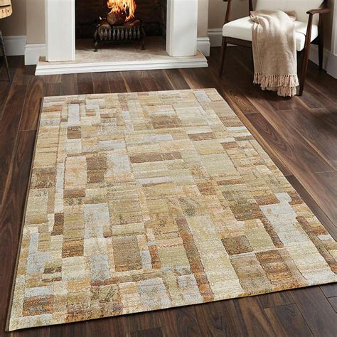Buy OBSESSIONS Aquarius Multicolour Textured Acrylic Carpet - 80X150cm ...