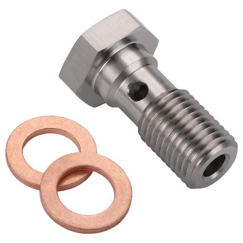 Podavelle 4AN 7/16 x 20 UNF Stainless Steel Single Banjo Bolt Brake ...