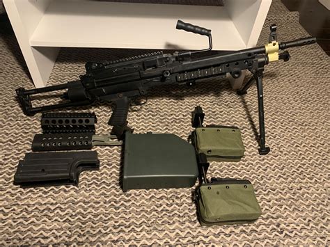 A&K FN MINIMI para met extra's! GERESERVEERD - Airsoft Bazaar