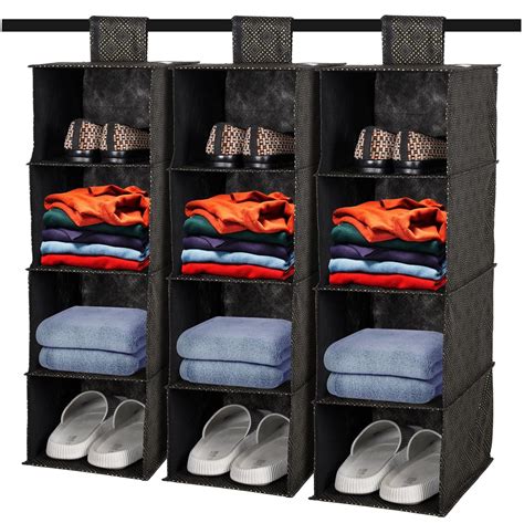 Kuber Industries Shoe Rack | 4 Shelf Foldable Storage Rack | Clothes ...
