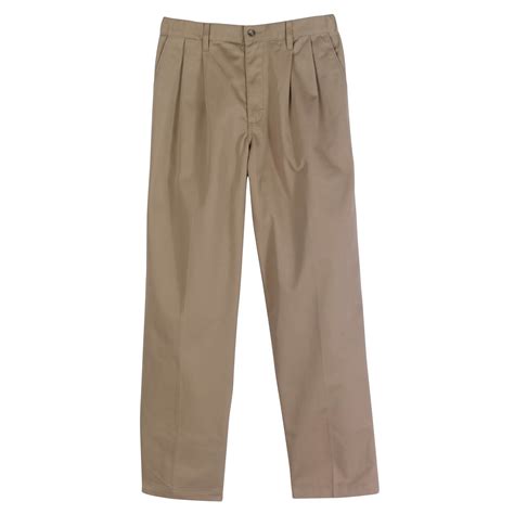 Basic Editions Men's Side Elastic Pleated Pant