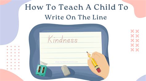 How To Teach A Child To Write On The Line? - Number Dyslexia