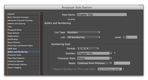 Chapter Numbering InDesign 的图像结果