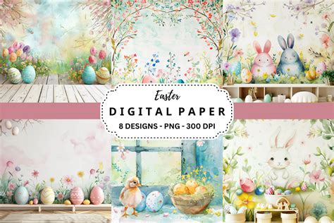 Easter Backgrounds Graphic by pcudesigns · Creative Fabrica
