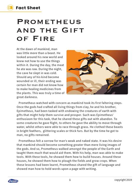 Image result for Prometheus Story Myth