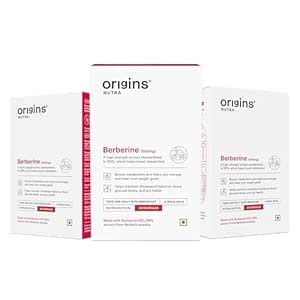 Origins Nutra Berberine | 99% Pure Extract for Metabolism, PCOD ...