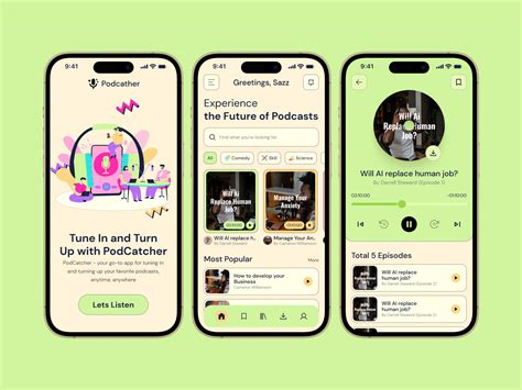 Smartphone showing the user interface for the Wrapped AI podcast