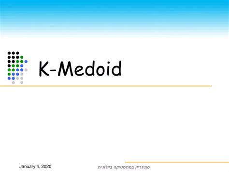 Image result for K Medoid Partitioning Example