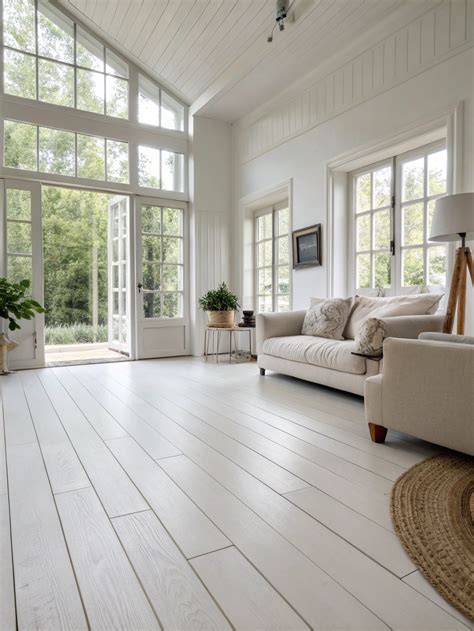 White Wood Floor Living Rooms: Interior Designer's Styling Guide ...