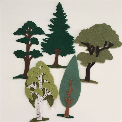 Image result for Felt Tree Pattern