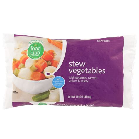 Food Club Stew Vegetables With Potatoes, Carrots, Onions & Celery (16 ...