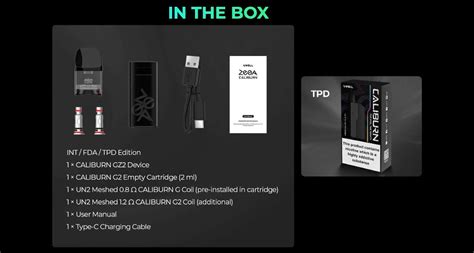 Uwell Caliburn GZ2 Pod System India | Indian Vape Ninja - Vape Ninja