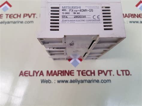 Mitsubishi fx1n-40mr-ds programmable controller – Aeliya Marine Tech