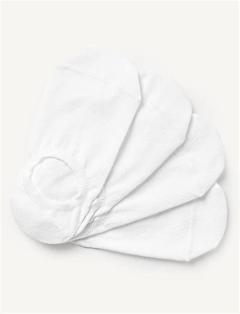 Buy 4pk Cool & Fresh™ Invisible Trainer Liners at Marks & Spencer