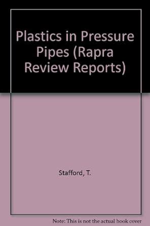 Plastics in Pressure Pipes : Stafford: Amazon.in: Books