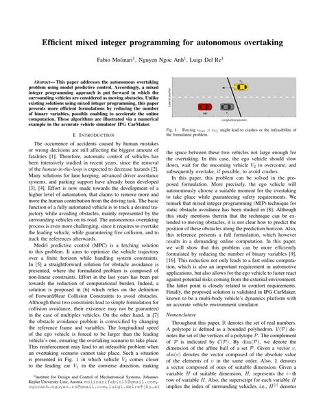 Image result for Mixed-Integer Programming