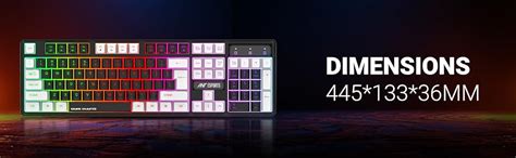 Amazon.in: Buy Ant Esports MK1450 Pro Backlit Membrane Wired Gaming ...