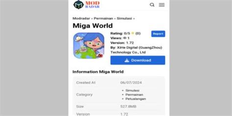 Image result for Miga World Mod Apk