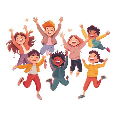 Kids Laughing Clip Art