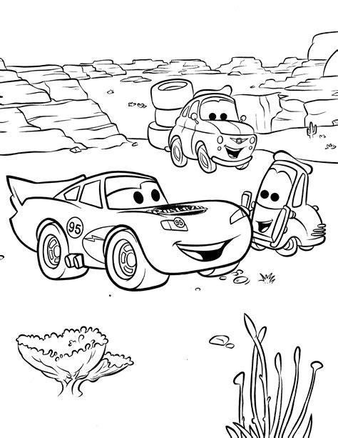 Coloring Pages Disney Cars : Cars Coloring Pages - Coloringpages1001 ...