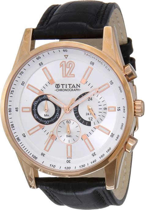 Titan Octane Chronograph Multi-Color Dial Men's Watch -NM9322WL01 ...