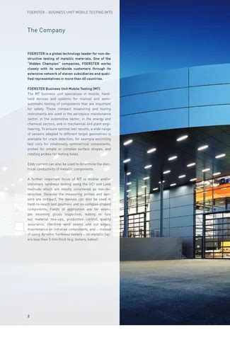 Portable Eddy Current Testing Solutions - Sigmatest Electrical ...